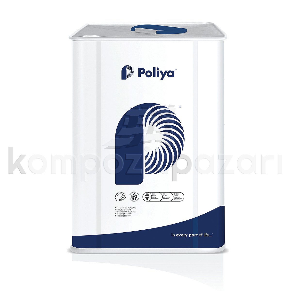 Polipol 321 zero Pull ჩამოსხმის პოლიესტერის ფისი