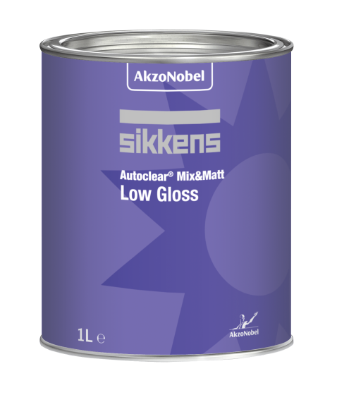 sikkens autoclear® mix &amp; matt დაბალი სიპრიალის 1ლ