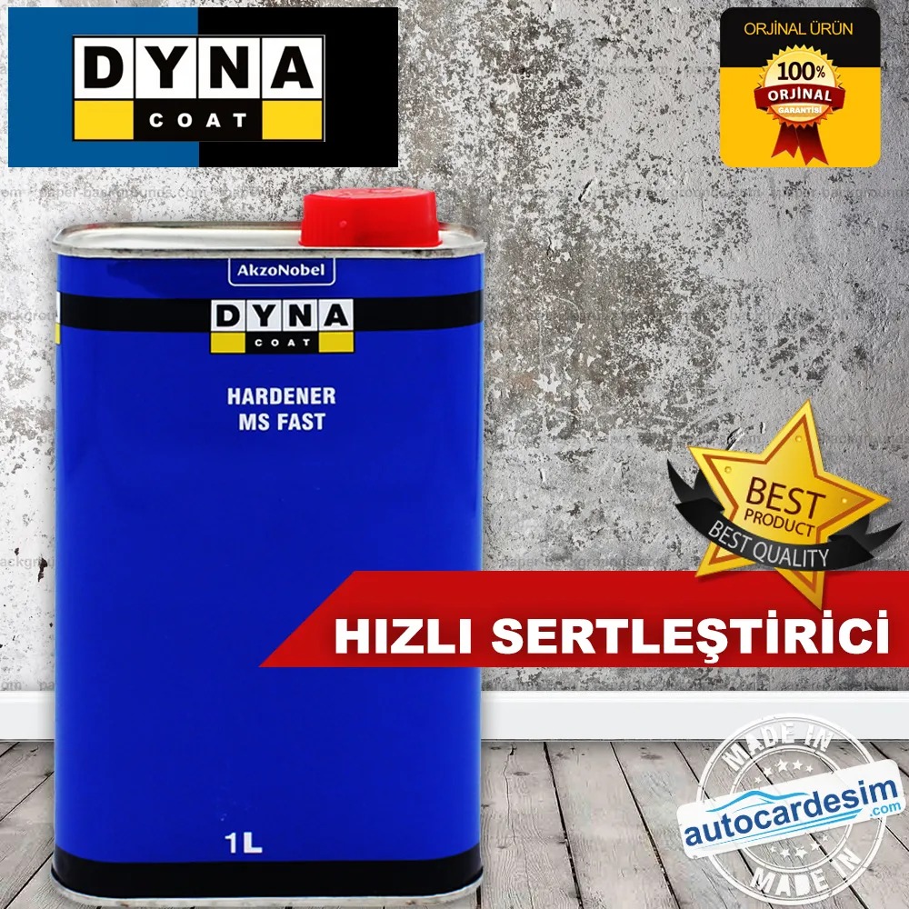 Akzonobel Dynacoat სწრაფი ავტო საღებავების გამაგრება ms 1 ლიტრი