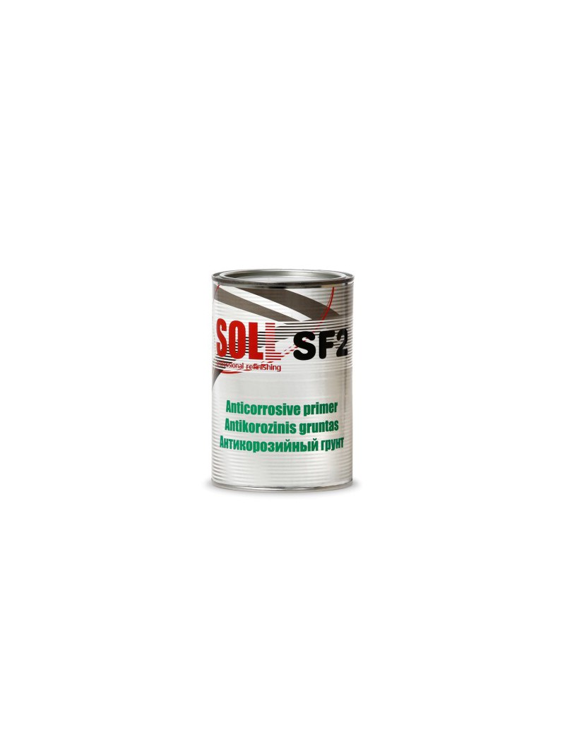 soll sf2 ანტიკოროზიული გრუნტი 1K,ფერი ნაცრისფერი 1კგ