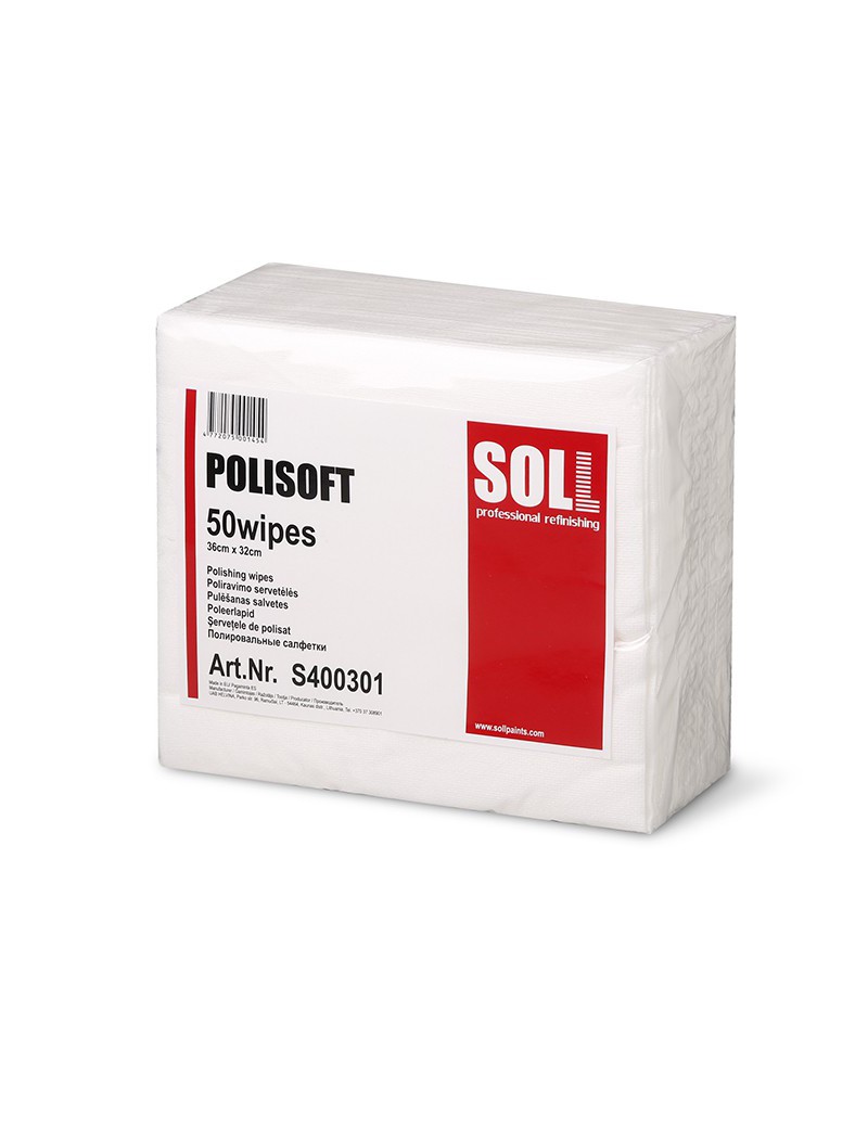 SOLL polisoft გასაპრიალებელი ტილოები 36 სმ x 32 სმ