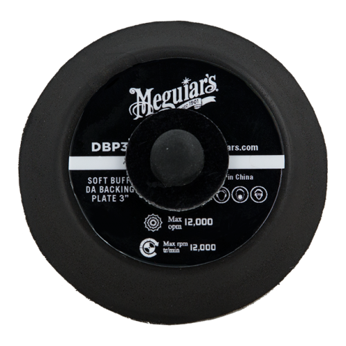 meguiar&#39;s da back plate - 3 inch