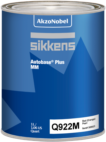 sikkens autobase plus® q922m წითელი (ნარინჯისფერი) მარგალიტი 1ლ