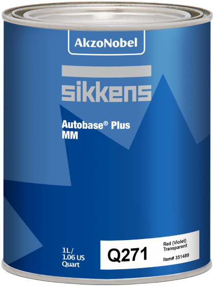 sikkens autobase plus® q271 წითელი (იისფერი) გამჭვირვალე 1ლ