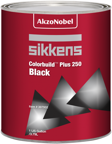 sikkens colorbuild™ პლუს 250 შავი 3,75ლტ
