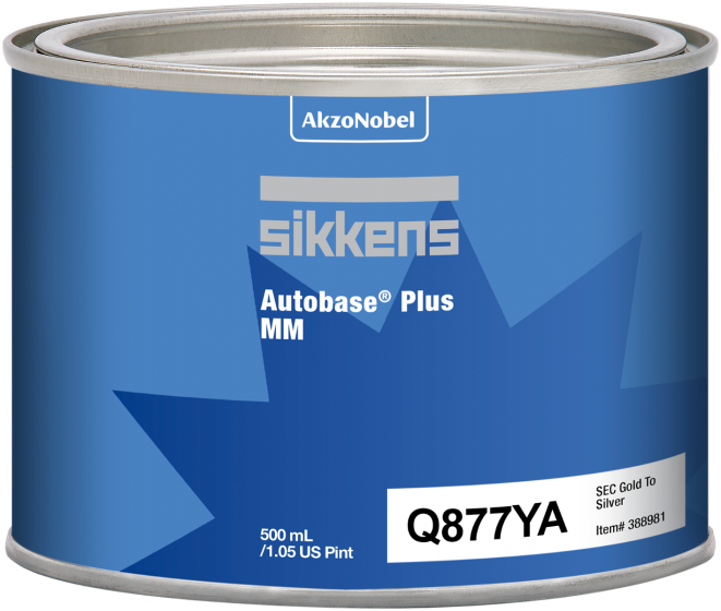 sikkens autobase plus® q877ya წამი ოქრო-ვერცხლი 500მლ