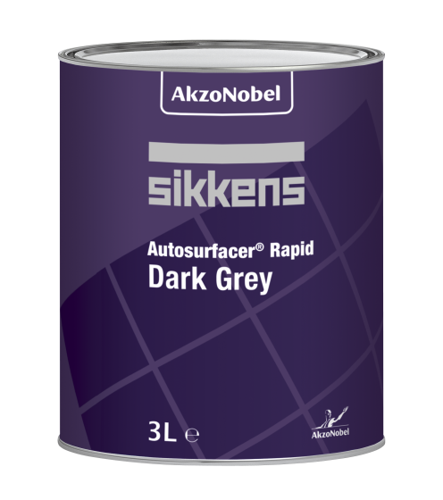 sikkens autosurfacer® rapid მუქი ნაცრისფერი 3ლ