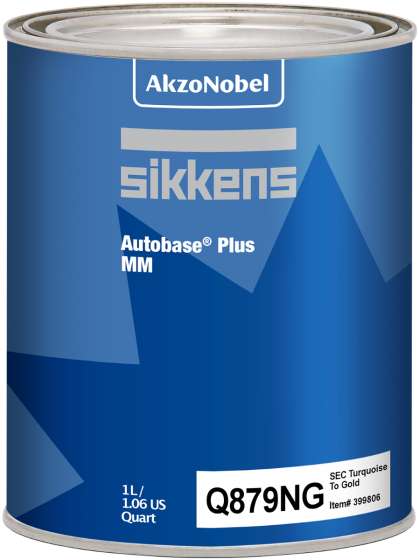 sikkens autobase plus® q879ng წმ ფირუზისფერიდან ოქრომდე 1ლ