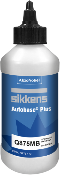 sikkens autobase plus q875mb sec marine blue 8 us oz