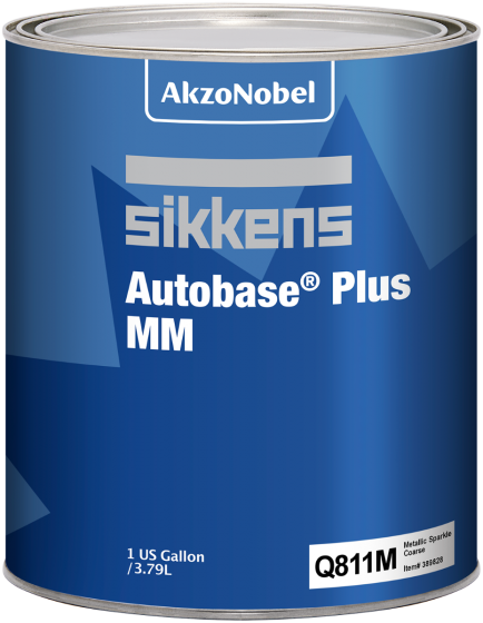 sikkens autobase plus® q811m მეტალის ნაპერწკალი უხეში 3.75ლ