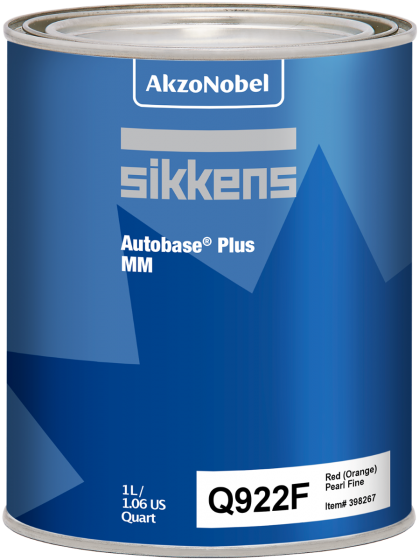 sikkens autobase plus® q922f წითელი (ნარინჯისფერი) მარგალიტის წვრილი 1ლ