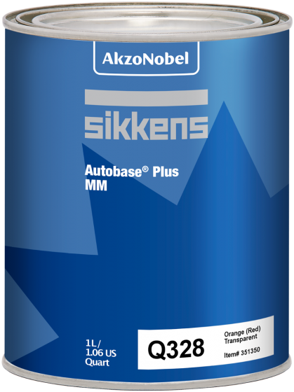 sikkens autobase plus® q328 ნარინჯისფერი (წითელი) გამჭვირვალე 1ლ