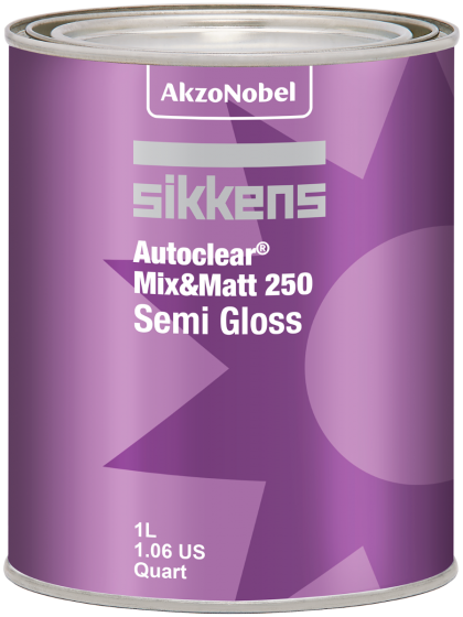 sikkens mix და matt 250 ნახევრად პრიალა 1ლ