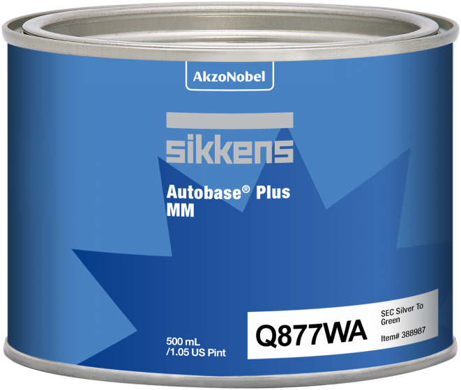 sikkens autobase plus® q877wa წამი ვერცხლისფერი მწვანე 500მლ